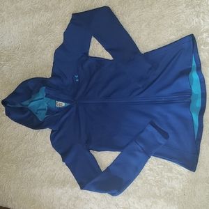 Under Armou Zip Hoodie SM / P Blue